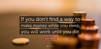 1487735 Warren Buffett Quote If you don t find a way to make money while