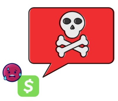 cash app message scam