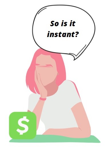 is cash app instant