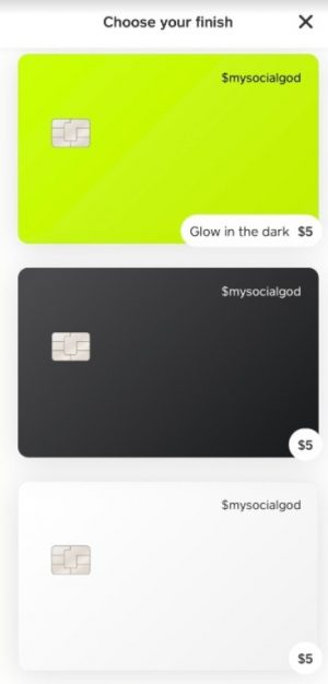 cash app debit card designs
