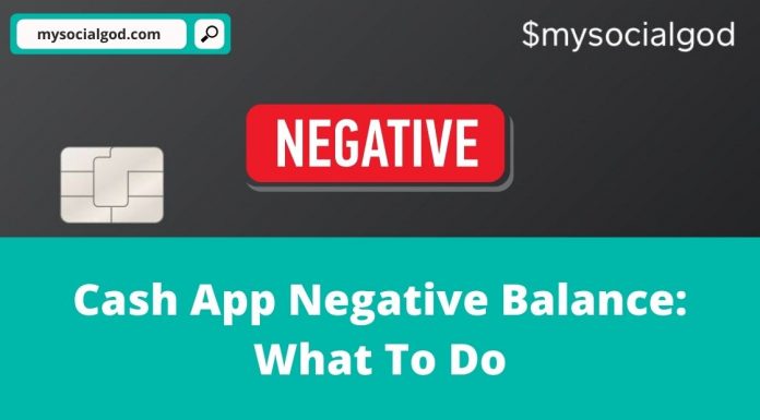 Cash App Negative Balance