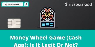 Money Wheel Game (Cash App)