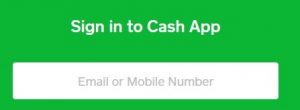 Sign in to Cash App