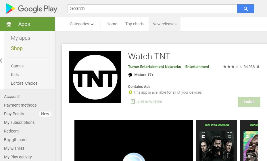 Watch TNT on the Go with the Mobile App