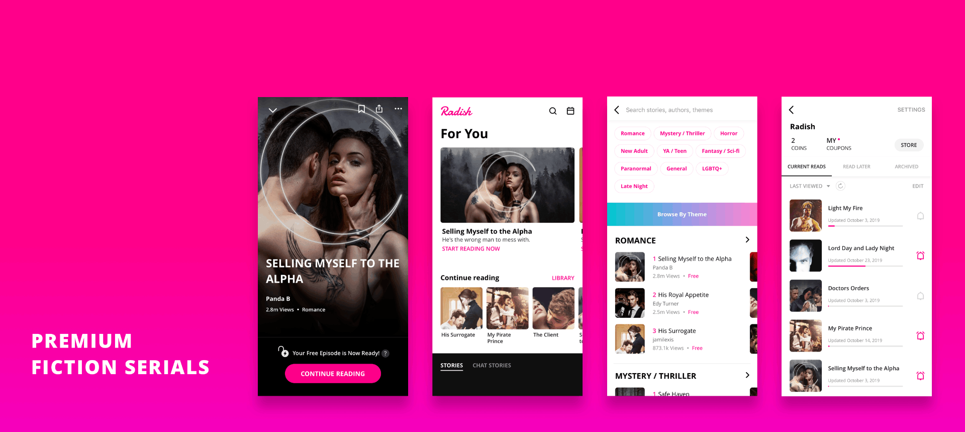 Radish Fiction App - See How to Download